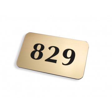 Door Numbering - ND007 - dim. 100x60mm