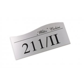 Door Numbering - ND008 - dim. 150x70mm