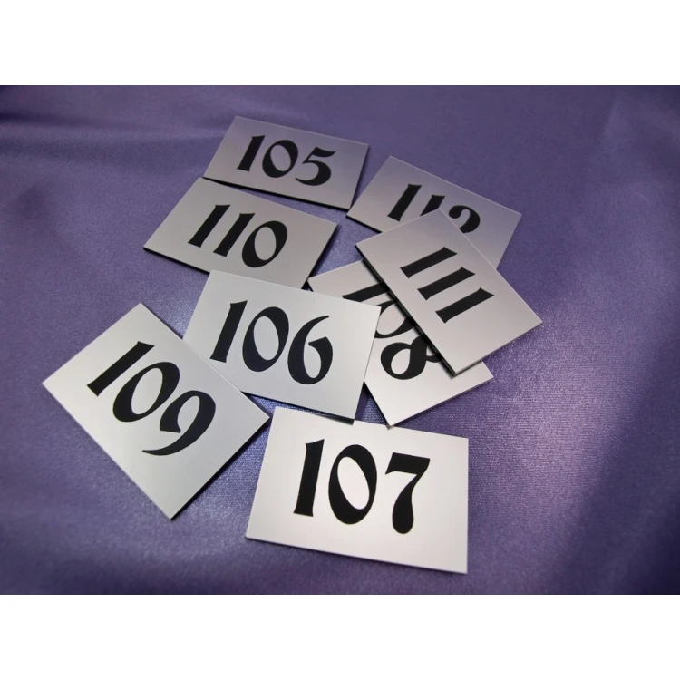 Door Numbering - ND012 - size 100x60mm