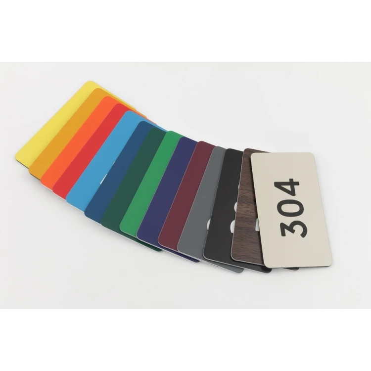 Multicolor Door Numbering - dimensions: 90x50mm - ND024