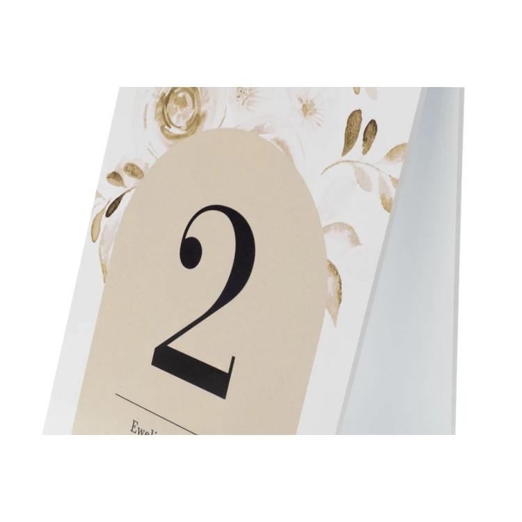 Wedding Table Numbers - height 20.5cm - NS008