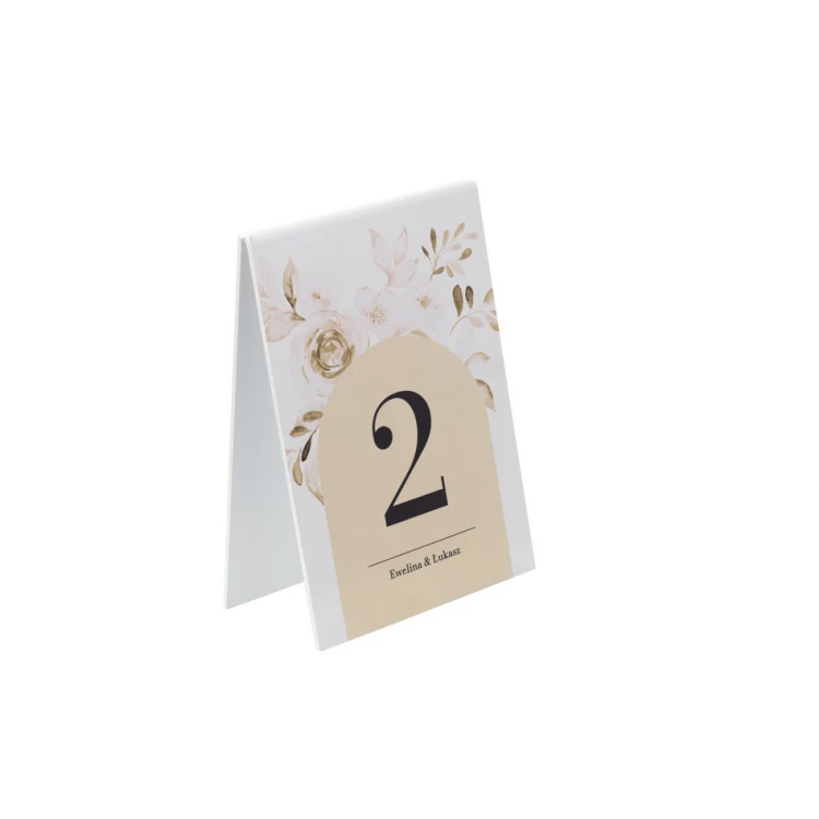 Wedding Table Numbers - height 20.5cm - NS008