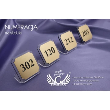 Table Numbering - NS001 Design