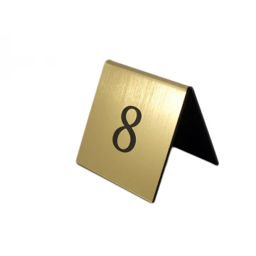 Table Numbering - NS004 GOLD design