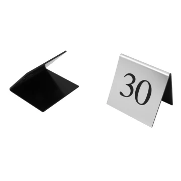 Table Numbering - NS004 SILVER design