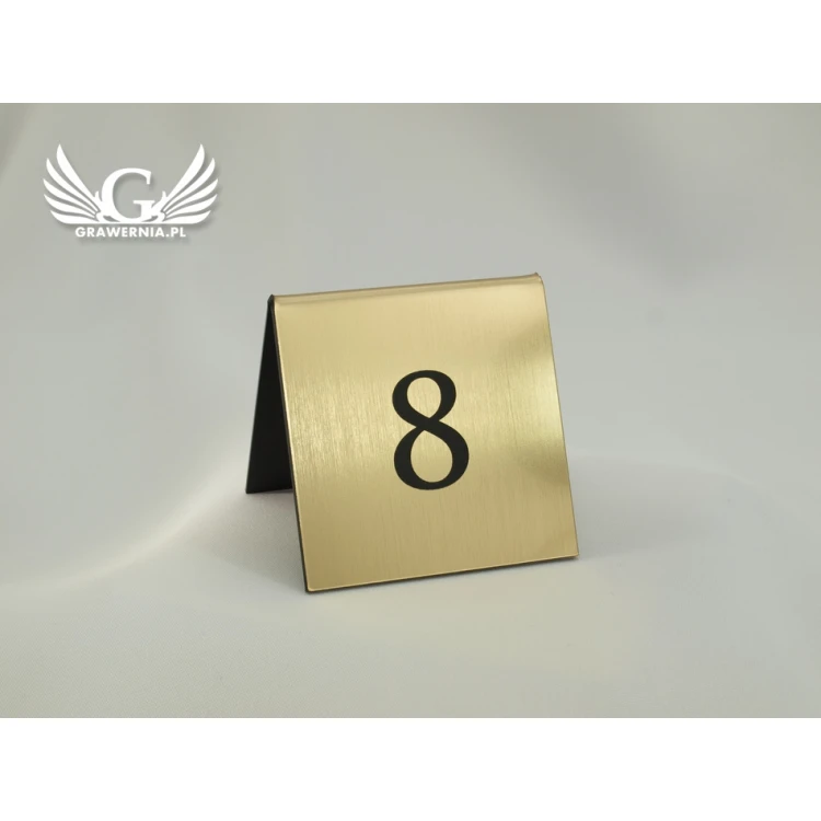 Table Numbering - NS004 GOLD design