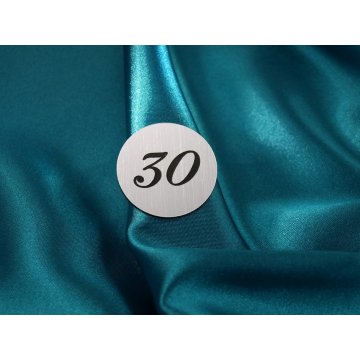 Door Number - Round Disc - Diameter 35mm