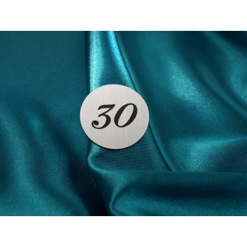 Door Number - Round Disc - Diameter 35mm