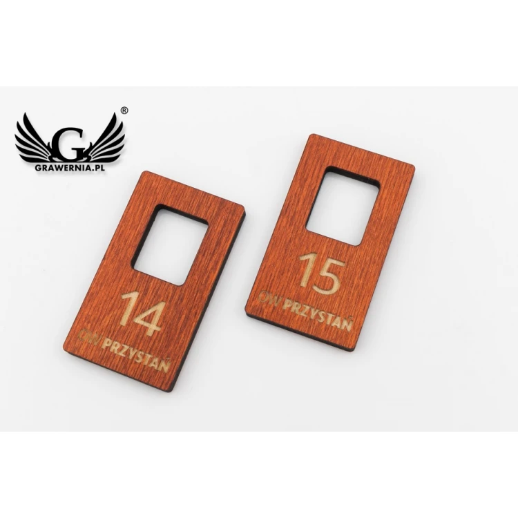 Locker Numbers - Orange Color - Athena 1