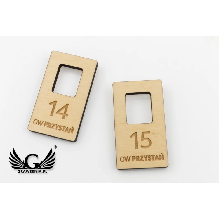Locker Numbers - Natural Color - Athena 2