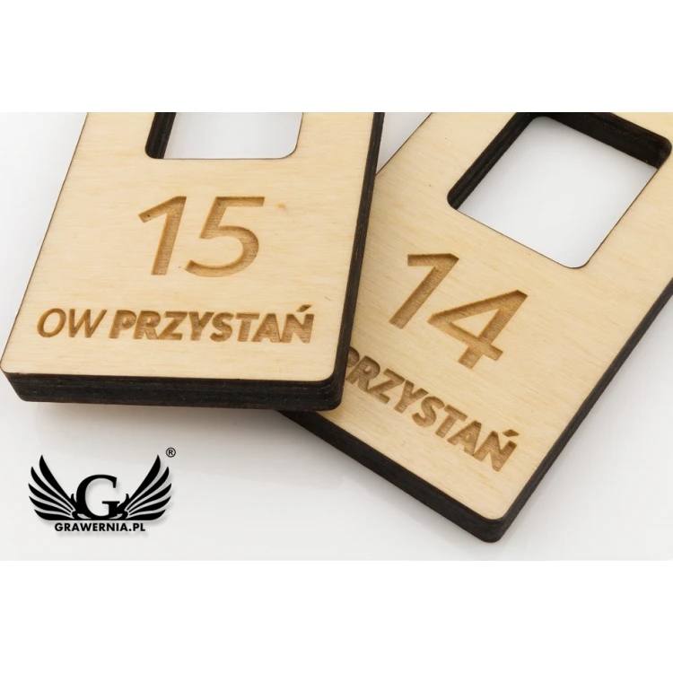Locker Numbers - Natural Color - Athena 2