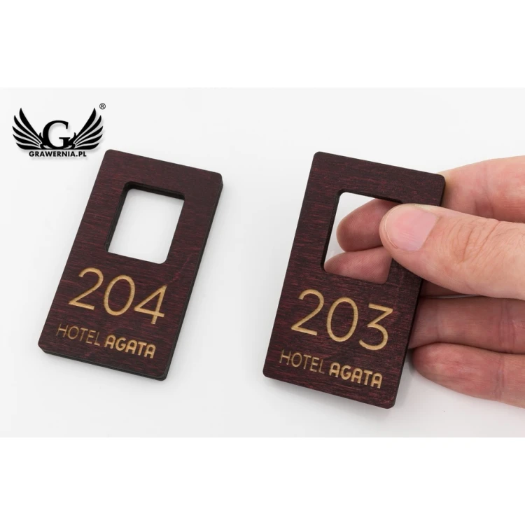 Locker Numbers - Dark Cherry Color - Athena 3