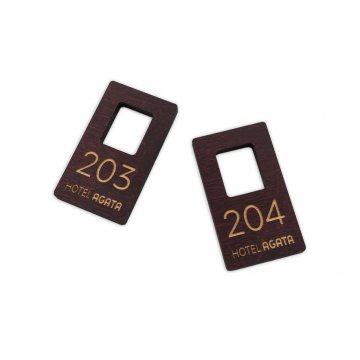 Locker Numbers - Dark Cherry Color - Athena 3