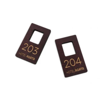 Locker Numbers - Dark Cherry Color - Athena 3