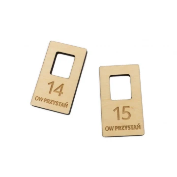 Locker Numbers - Natural Color - Athena 2