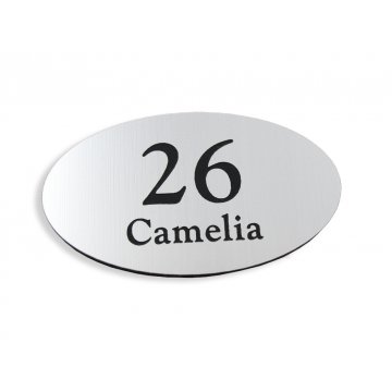 Locker Numbers - Hanger or Cabinet Number - ELIPSA - ND010- size 60x35mm