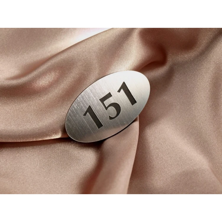 Locker Numbers - Hanger or Cabinet Number - ELIPSA - ND010- size 60x35mm