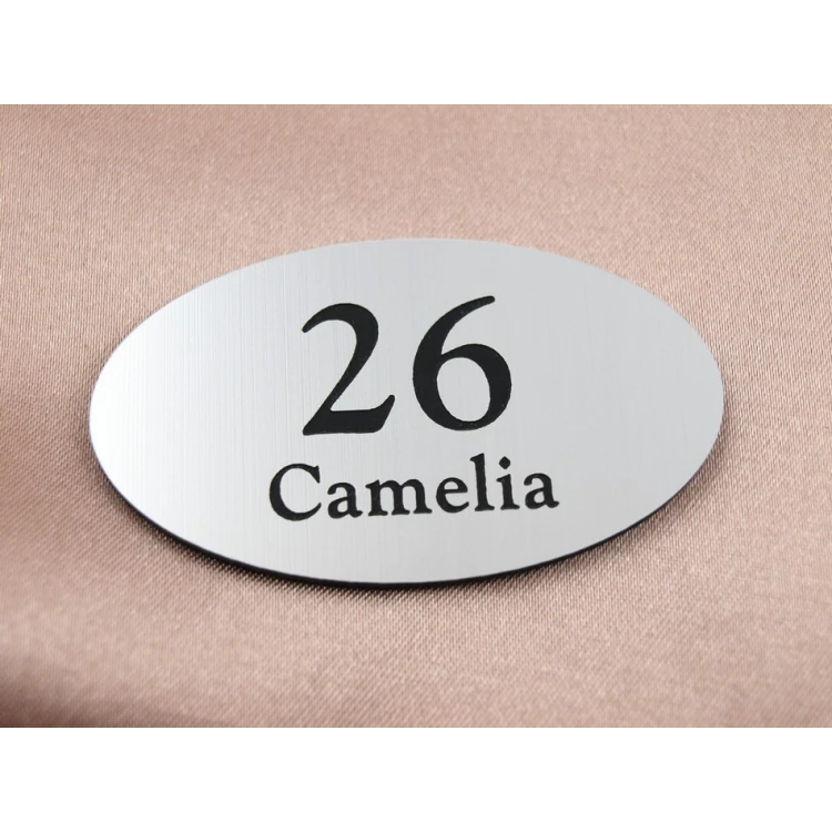 Locker Numbers - Hanger or Cabinet Number - ELIPSA - ND010- size 60x35mm