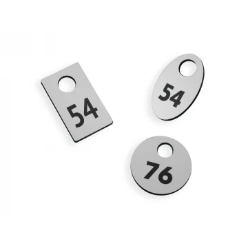 Locker Numbers - Various Colors - Three Shape Options to Choose From - 3.2mm Thickness