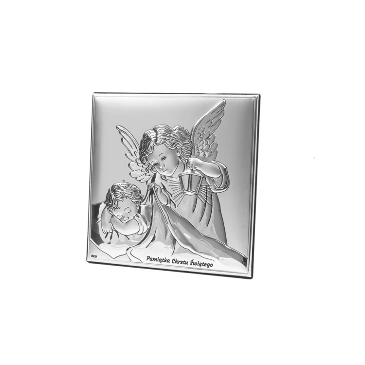 Silver Picture Your Guardian Angel 11x11 cm - DS14/2