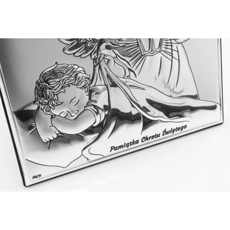 Silver Picture Your Guardian Angel 11x11 cm - DS14/2
