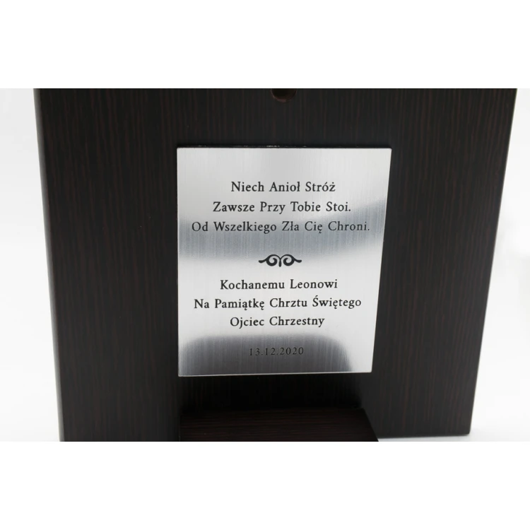 Silver Picture Your Guardian Angel 11x11 cm - DS14/2