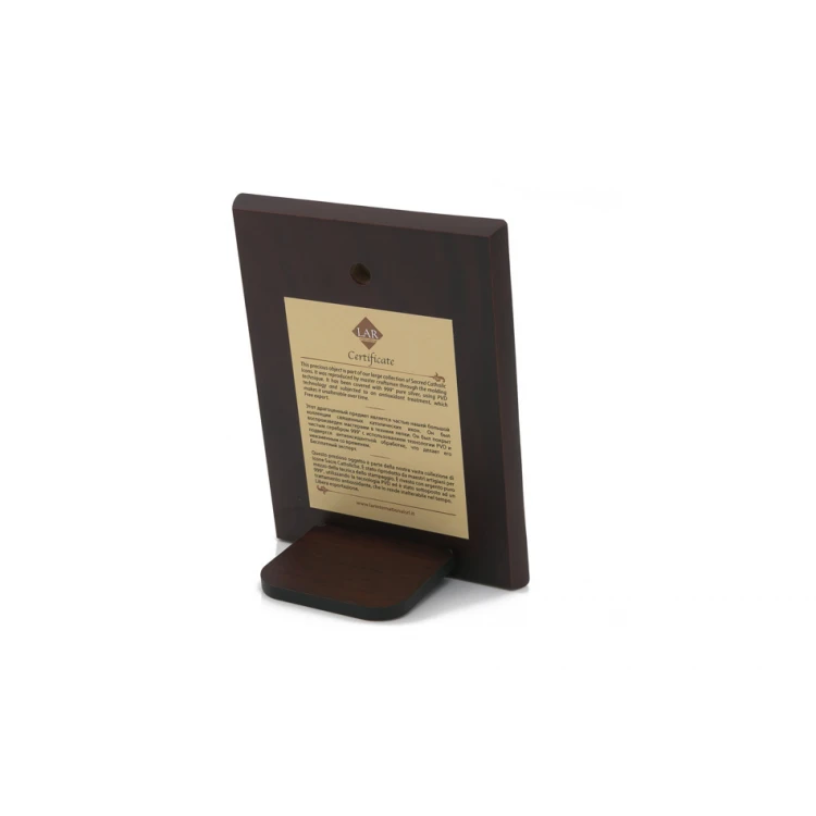 Silver Picture of Merciful Jesus - Jesus I Trust in You - size 8x11cm - 31136CER