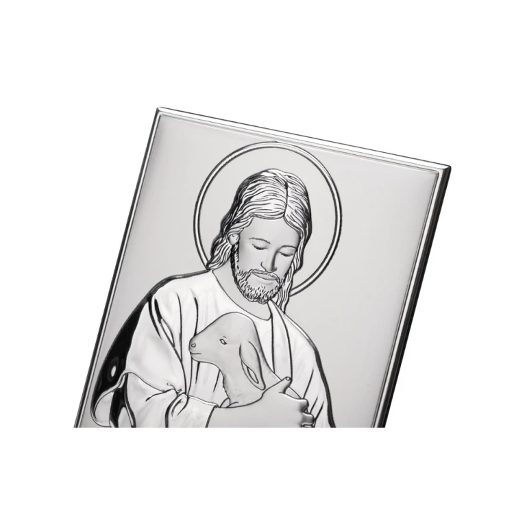 Silver Picture 'The Lord is My Shepherd' size 11.5x16.1cm - DS29/2X