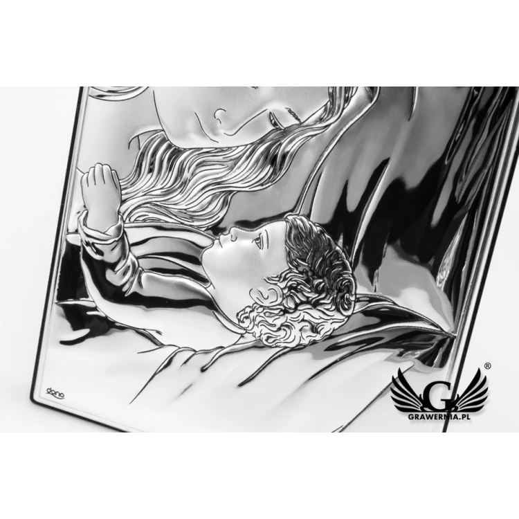 Silver Picture Holy Family 11x22 cm - DS12/3