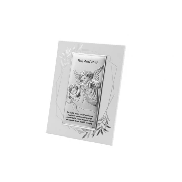 Silver Picture Your Guardian Angel dim. 14.5x19.5cm - DS02FO/2