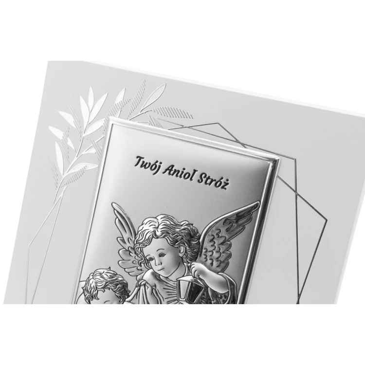 Silver Picture Your Guardian Angel dim. 14.5x19.5cm - DS02FO/2