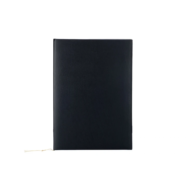 Elegant Diploma Cover - Black - Custom UV Print - ET054