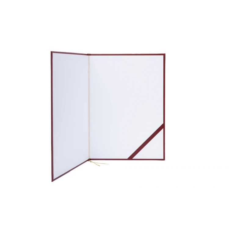 Elegant Diploma Cover - Red - Any UV Print - ET055