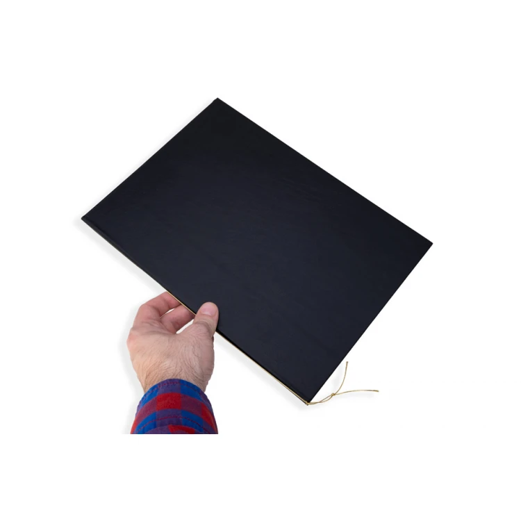 Standard Diploma Cover - Black - Custom UV Print - ET050