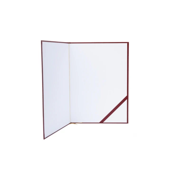 Standard Diploma Cover - Red - Custom UV Print - ET051