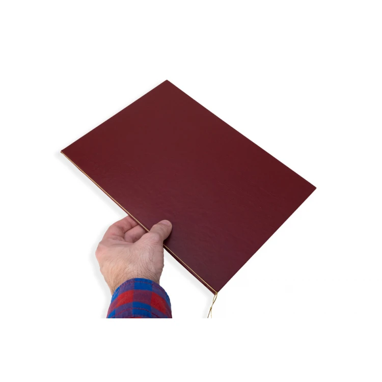 Standard Diploma Cover - Red - Custom UV Print - ET051
