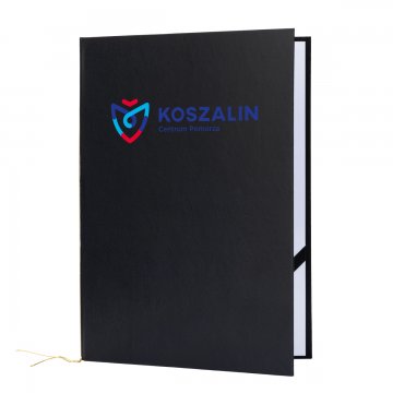 Standard Diploma Cover - Black - Custom UV Print - ET050