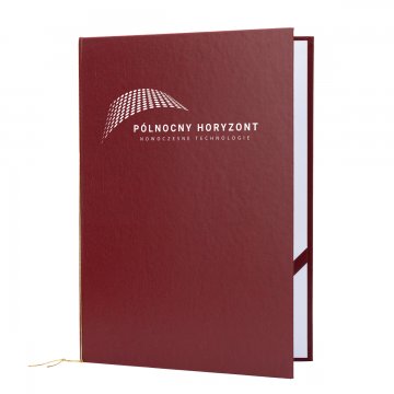Standard Diploma Cover - Red - Custom UV Print - ET051
