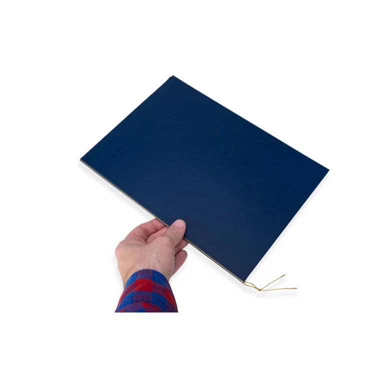 Standard Diploma Cover - Blue - Custom UV Print - ET053