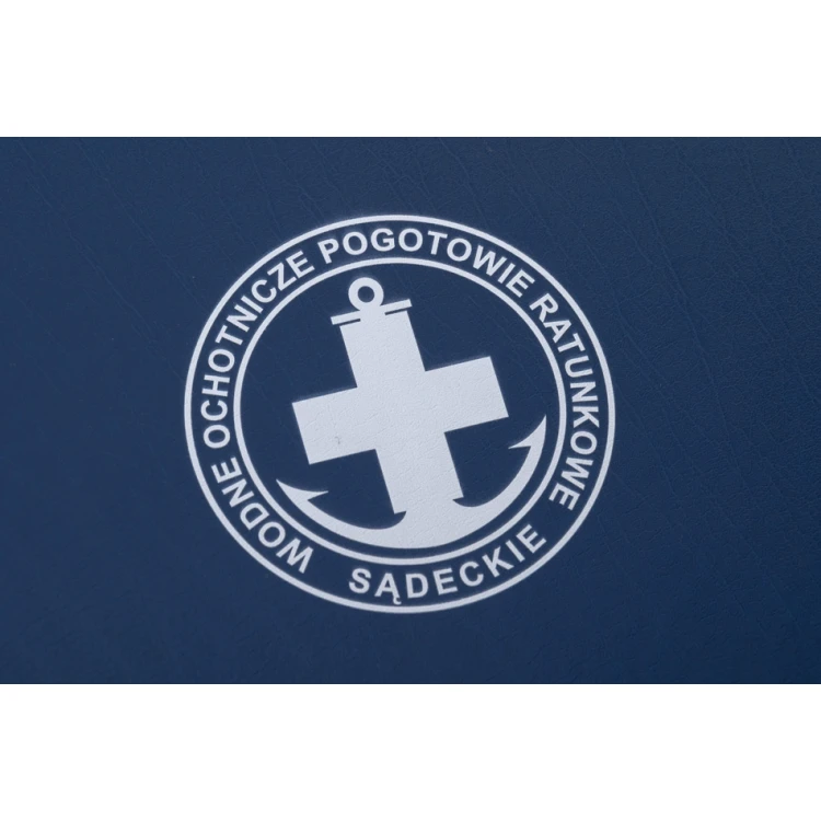 Standard Diploma Cover - Blue - Custom UV Print - ET053