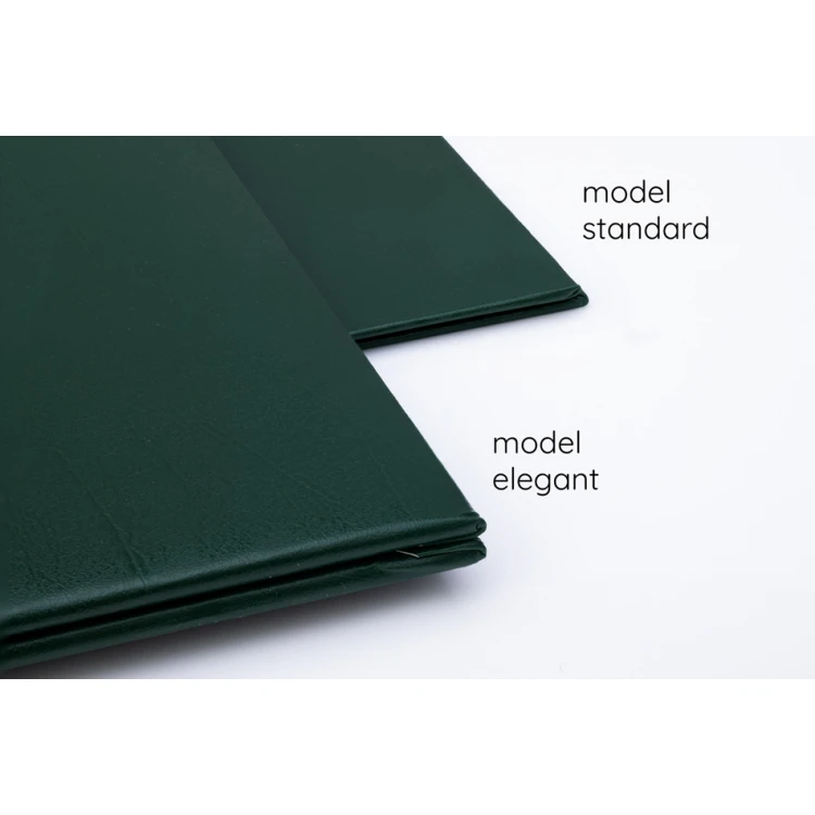 Standard Diploma Cover - Green - Custom UV Print - ET052