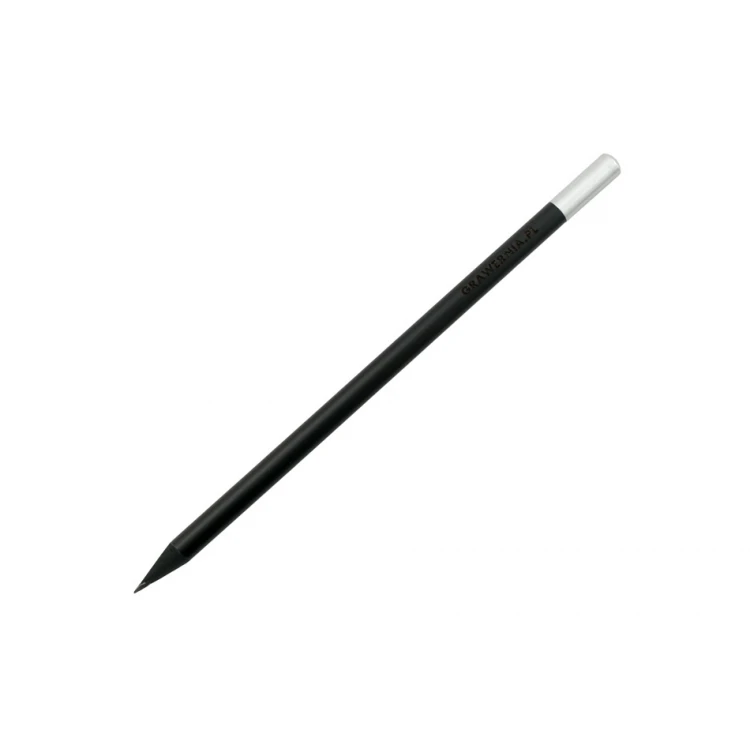 Wooden Pencils with Engraving or UV Print - Black - OW003