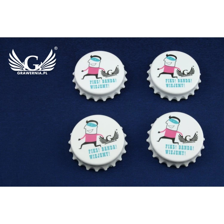 KAPSEL Bottle Opener with Colorful UV Print
