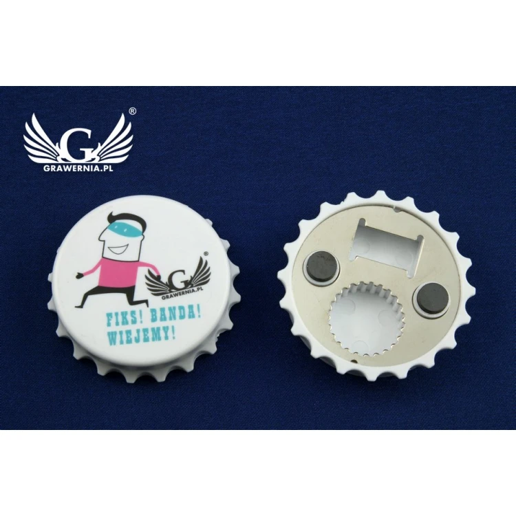 KAPSEL Bottle Opener with Colorful UV Print