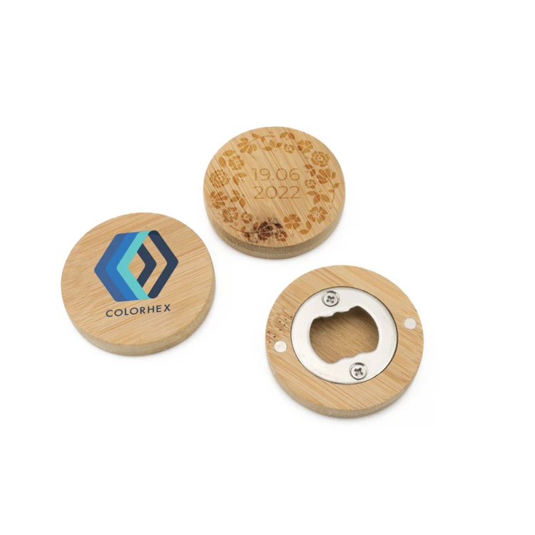Bottle Opener with Magnet - Bamboo Ping - MGN018