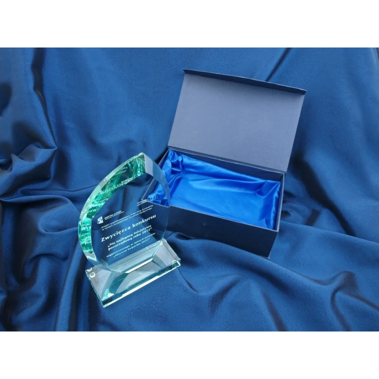 Glass Trophy in Case - INES