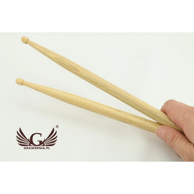 PERQS HICKORY FUSION Drumsticks with Custom Print - Gift for a Drummer