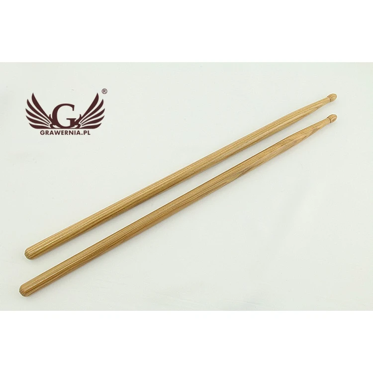 PERQS HICKORY 140C Drumsticks with Custom Print - Gift for a Drummer