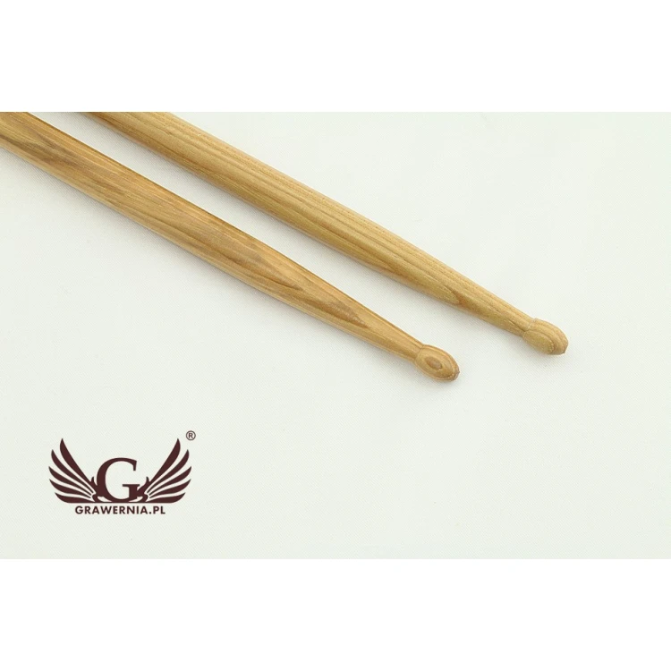 PERQS HICKORY 140C Drumsticks with Custom Print - Gift for a Drummer