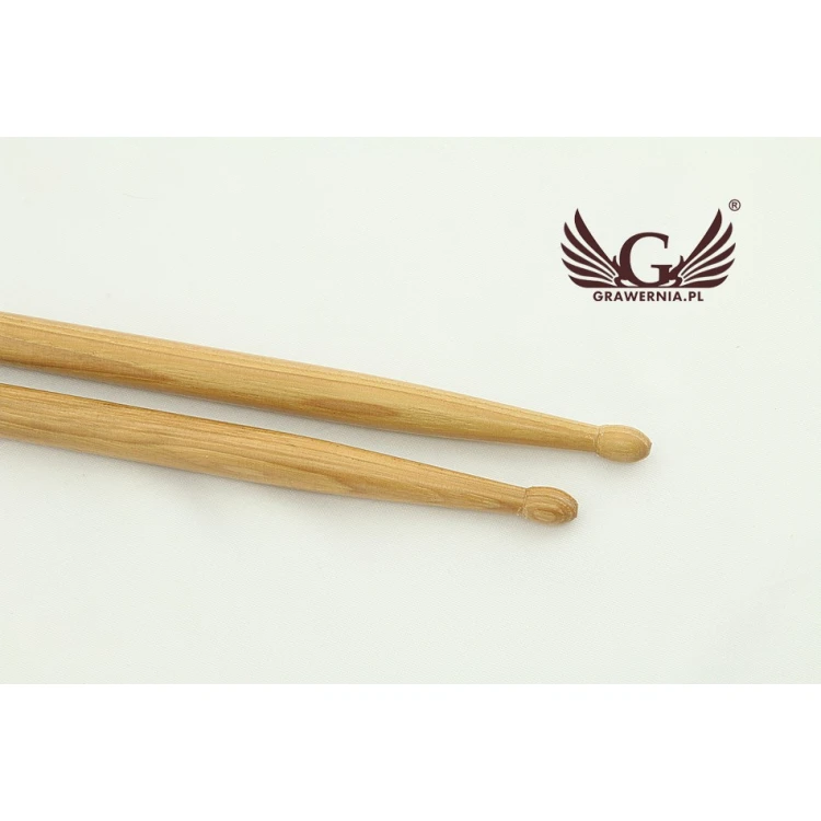 PERQS HICKORY 140C Drumsticks with Custom Print - Gift for a Drummer